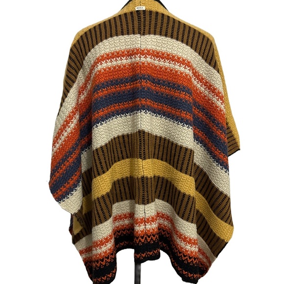 RVCA  Multicolor Poncho. XS - Picture 4 of 8